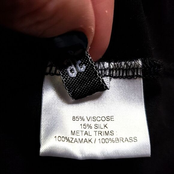 Alexandre Vauthier MSRP $1200 Grommet Studded Black Jersey Minidress FR36|US 6 - Picture 2 of 6